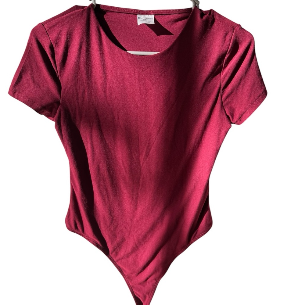 No Boundaries Red  Bodysuit